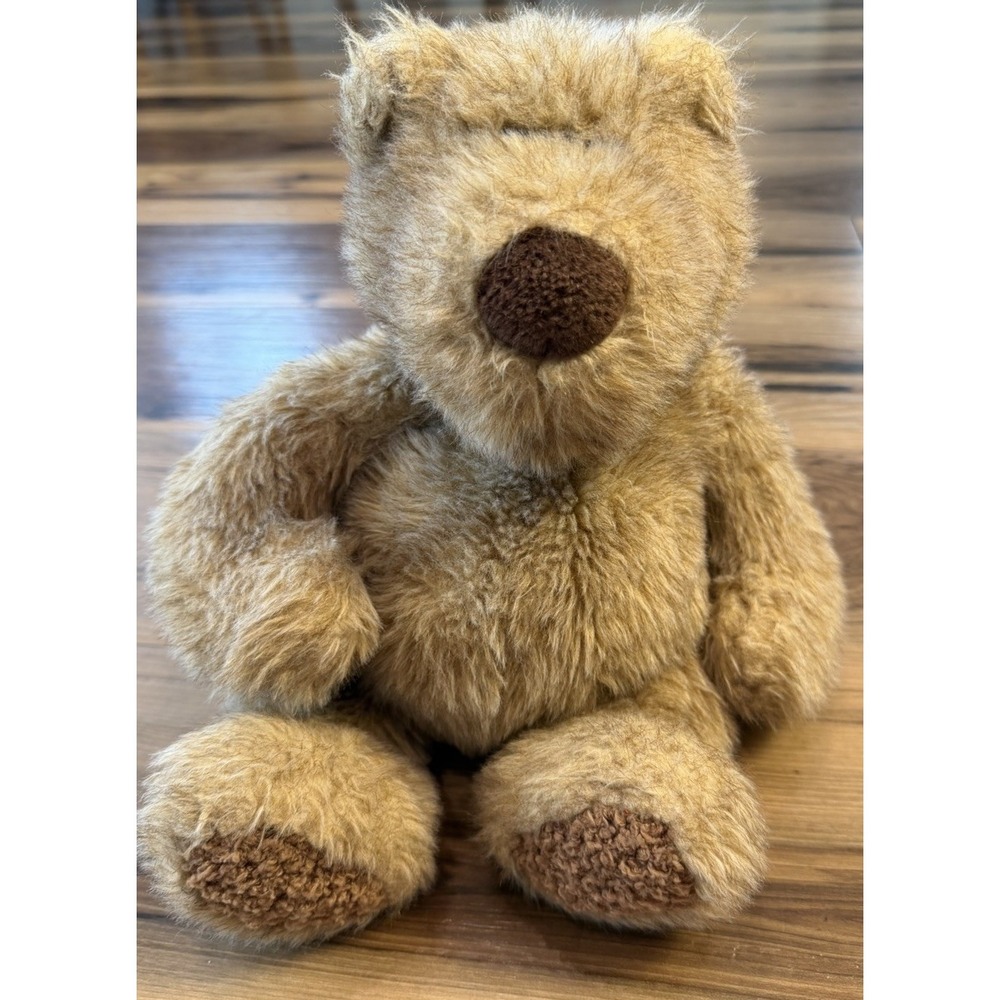 Vintage GUND Bearface Teddy Bear #2480 Tan Plush Stuffed Animal 15" Brown Nose